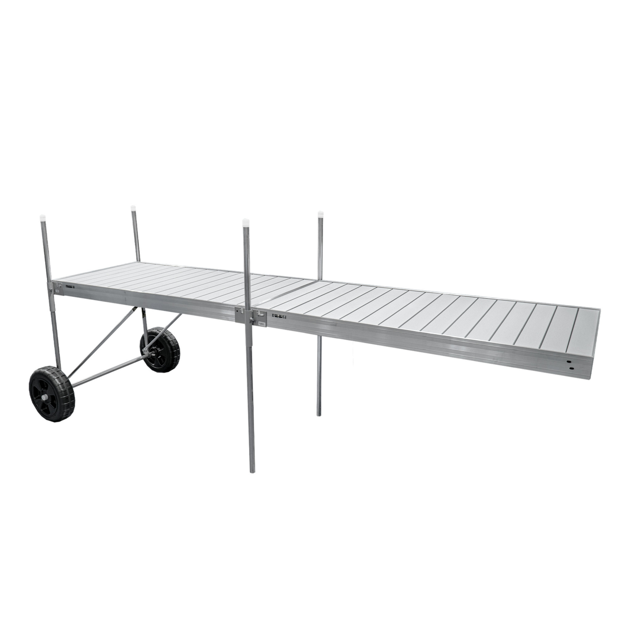 Tommy Docks Roll-In-Dock with Aluminum Deck - 16ft., 4ft. x 8ft. Frames, Corrosion-Resistant, Model# TD-50700